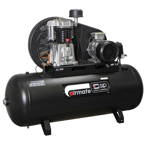 SIP 270 l Air Compressor, 10bar, 157kg