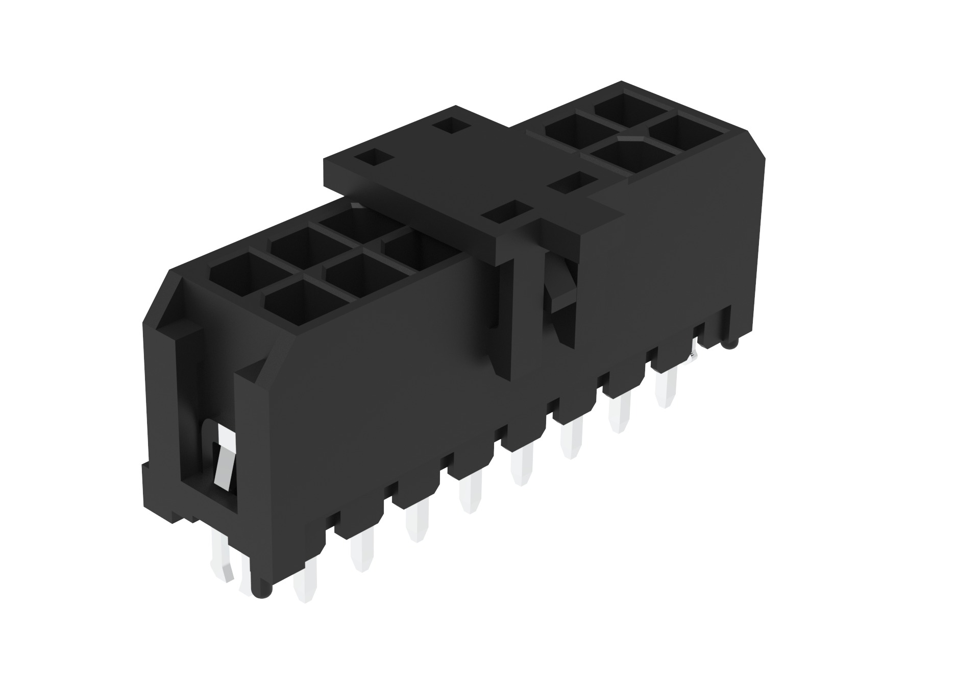 Amphenol Communications Solutions G88MP161028 Series Vertical Board Mount PCB Socket, 16-Contact, 2-Row, 3mm Pitch,