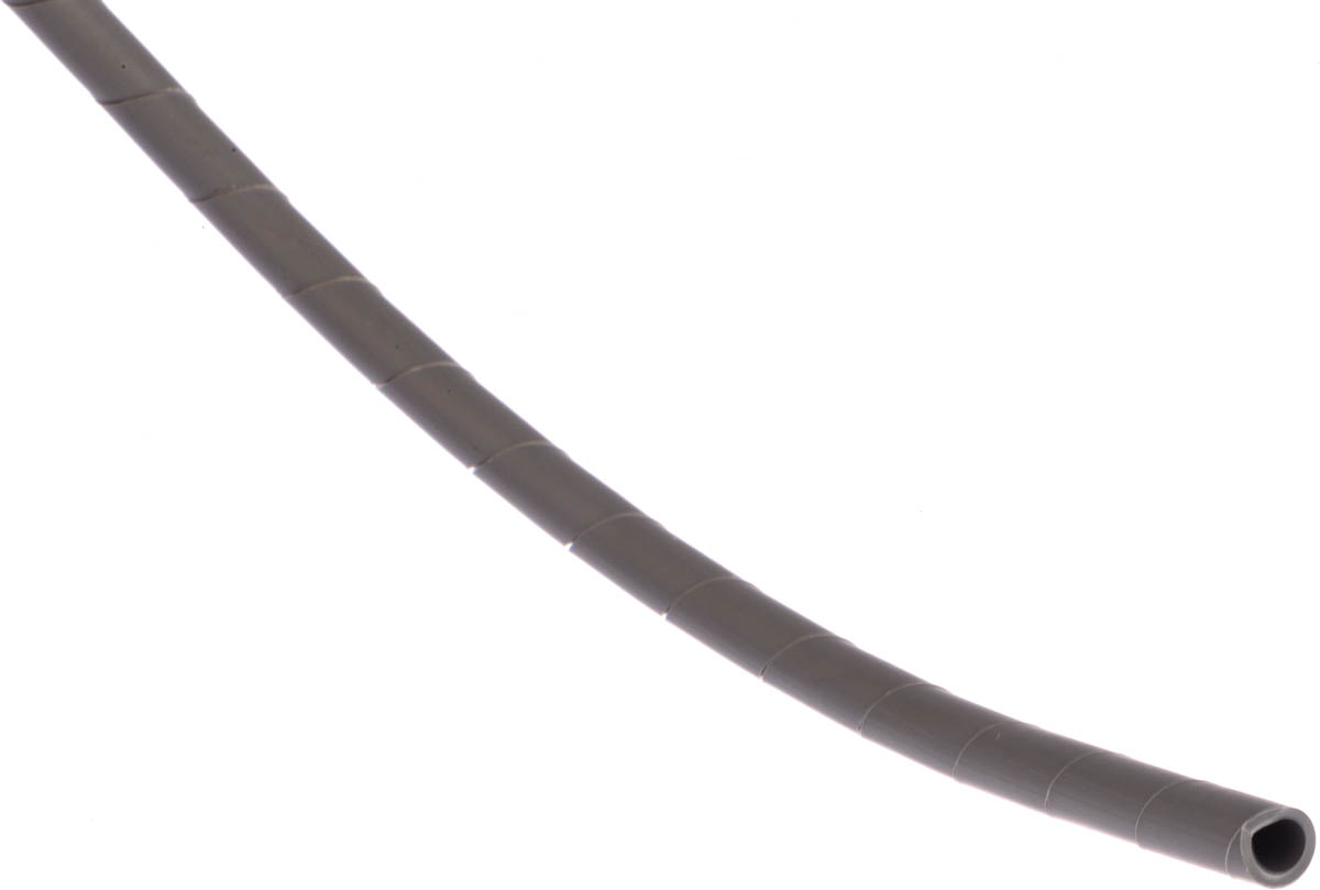 HellermannTyton Spiral Wrap, I.D 4.1mm, 8.2mm Polyolefin