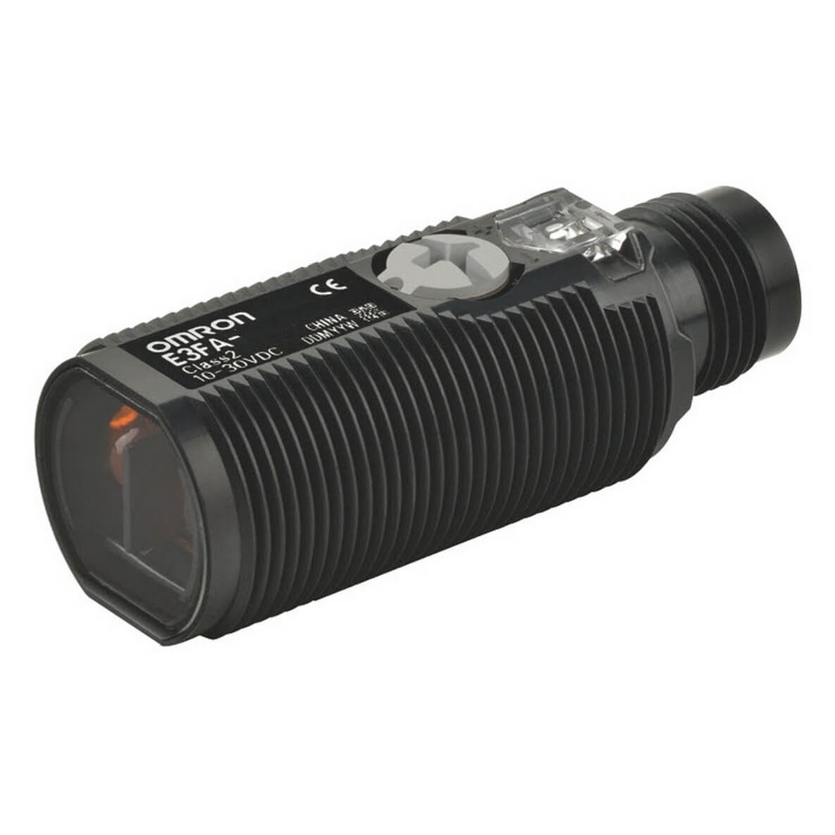 Omron Diffuse Photoelectric Sensor, Cylindrical Sensor, 300 mm Detection Range