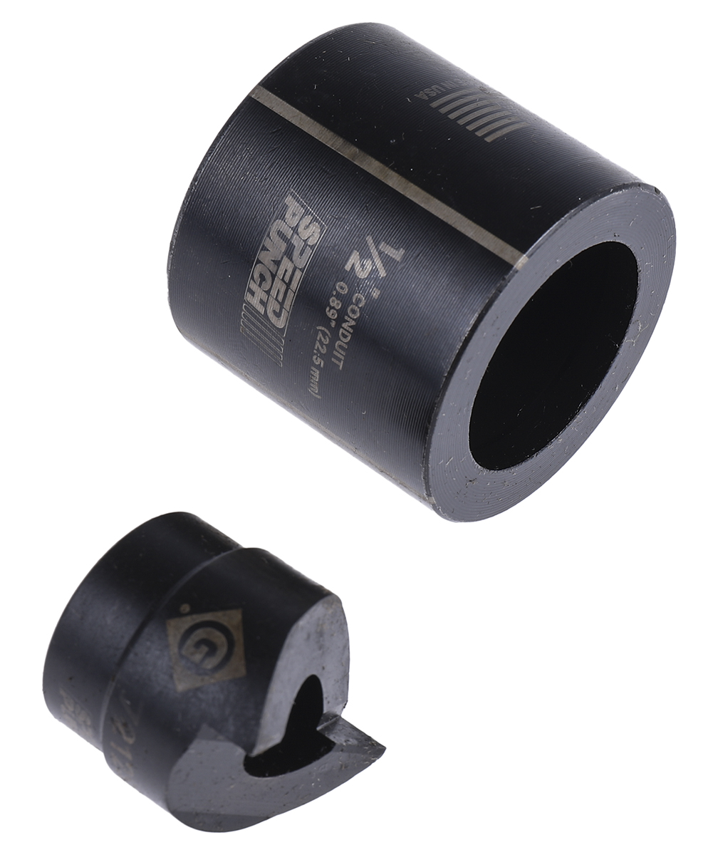 Greenlee , 1 Piece Punch and Die Set With Punch & Die PG 16 (22.5 mm), 22.5mm