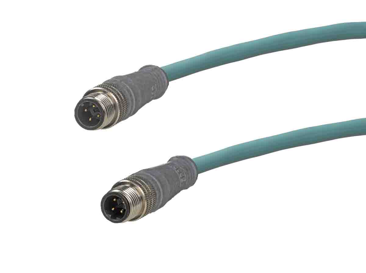 Molex, 1m Cat5e M12 to RJ45, Terminated