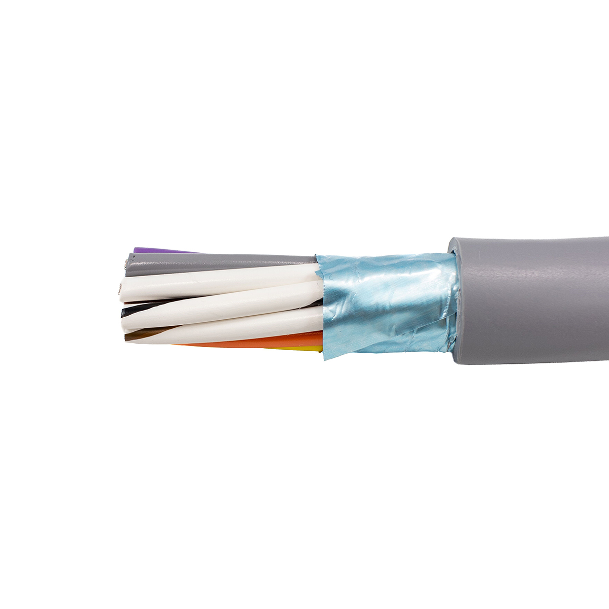 Alpha Wire Alpha Essentials Communication & Control Control Cable, 20 Cores 24 AWG, Screened, 30 m, Grey Polyvinyl