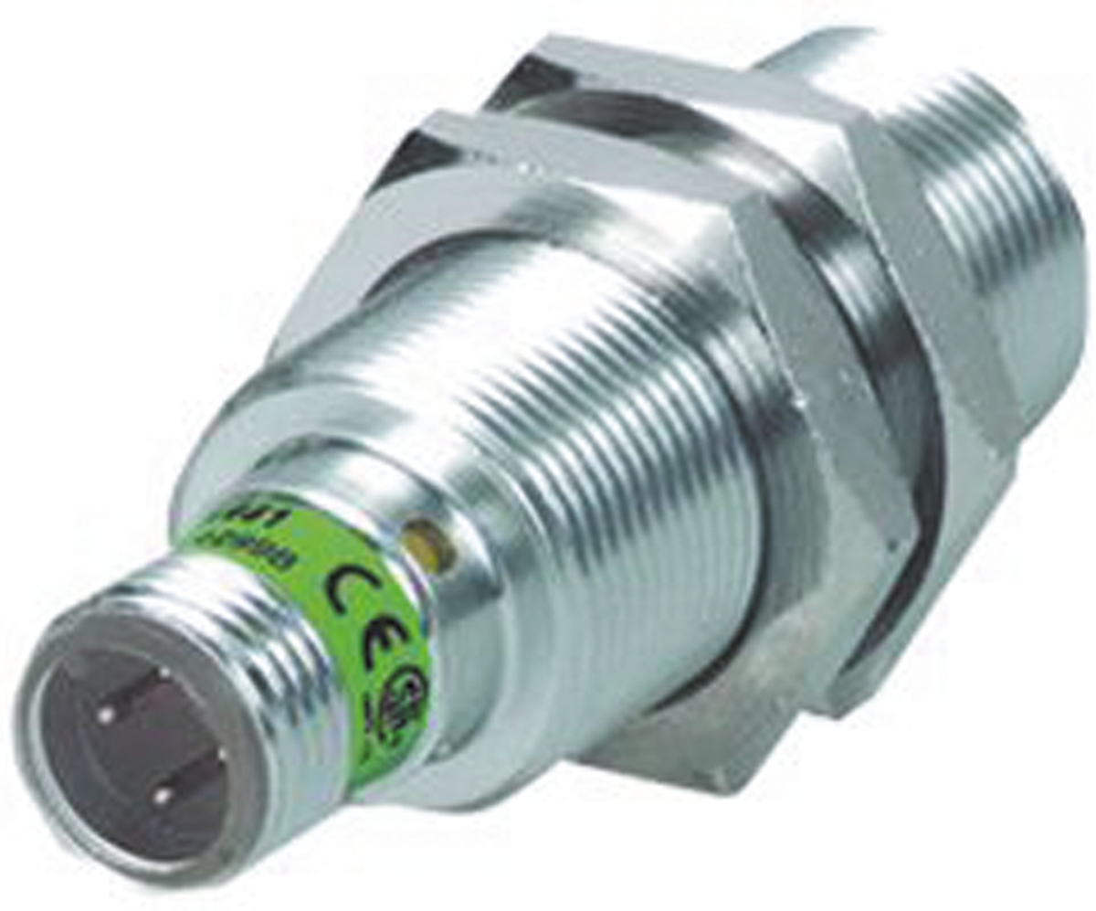 Turck Inductive Threaded Barrel Proximity Sensor, M18, 15 mm Detection, PNP NO, 10 → 30 V dc