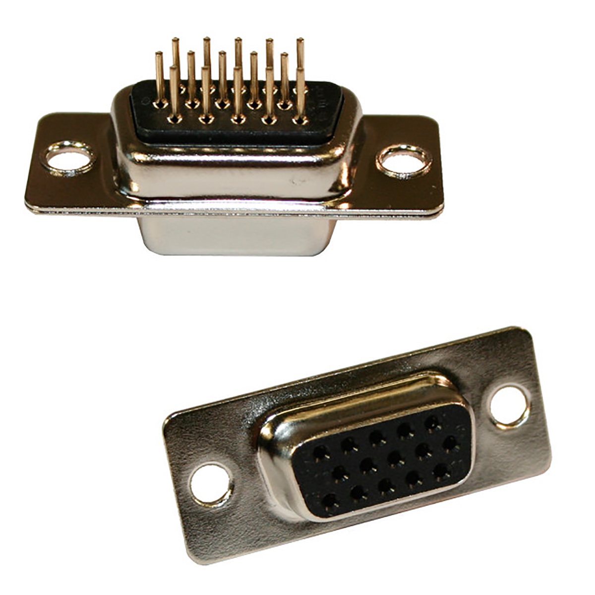 Norcomp 180 26 Way Through Hole D-sub Connector Plug, 2.29mm Pitch, with 4-40 Spacer/Board Lock