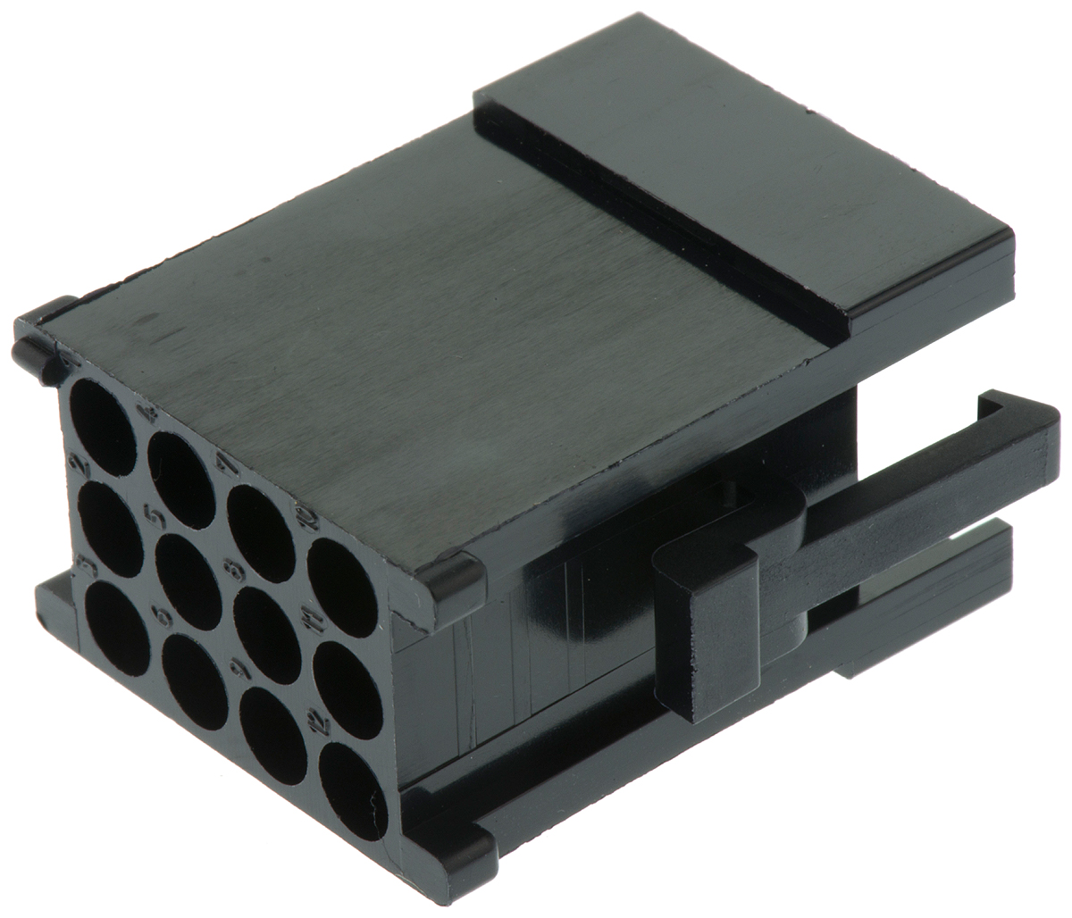 ITT Cannon, Trident Male Connector Housing, 5.08mm Pitch, 12 Way, 3 Row