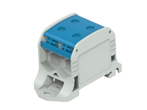Entrelec 1SNF526121R0000 1SNF Series Blue, Grey, 4-Level, Cable Termination