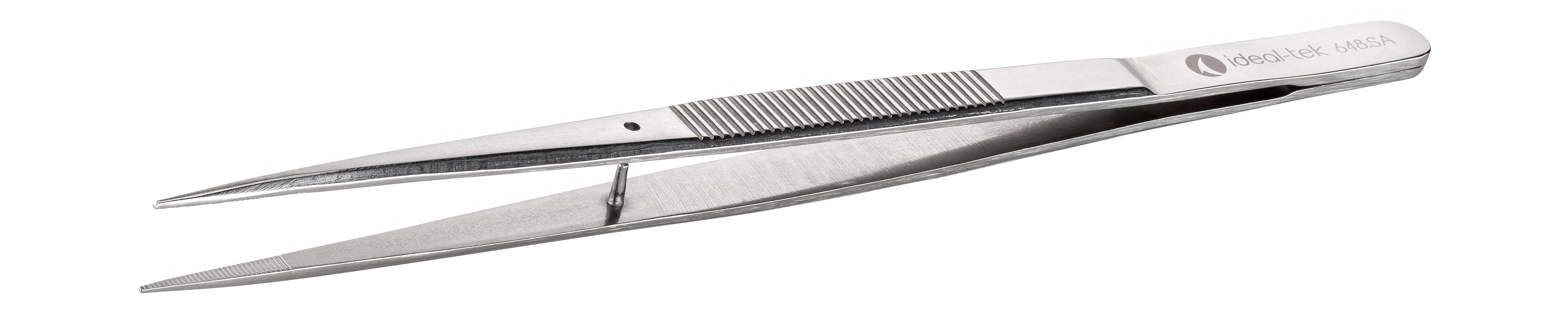 ideal-tek 155 mm, Stainless Steel, Straight, Tweezers