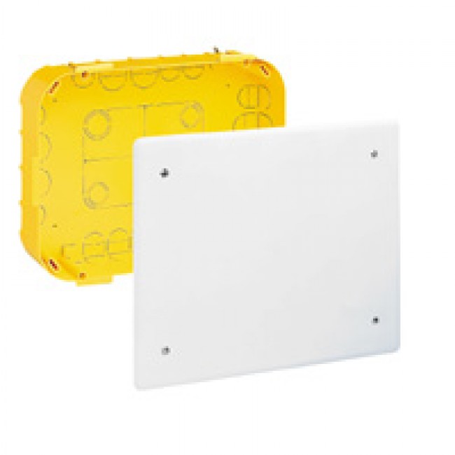Legrand Polypropylene Square Adaptable Box, 170mm x 170mm x 50mm, Size:20/25mm