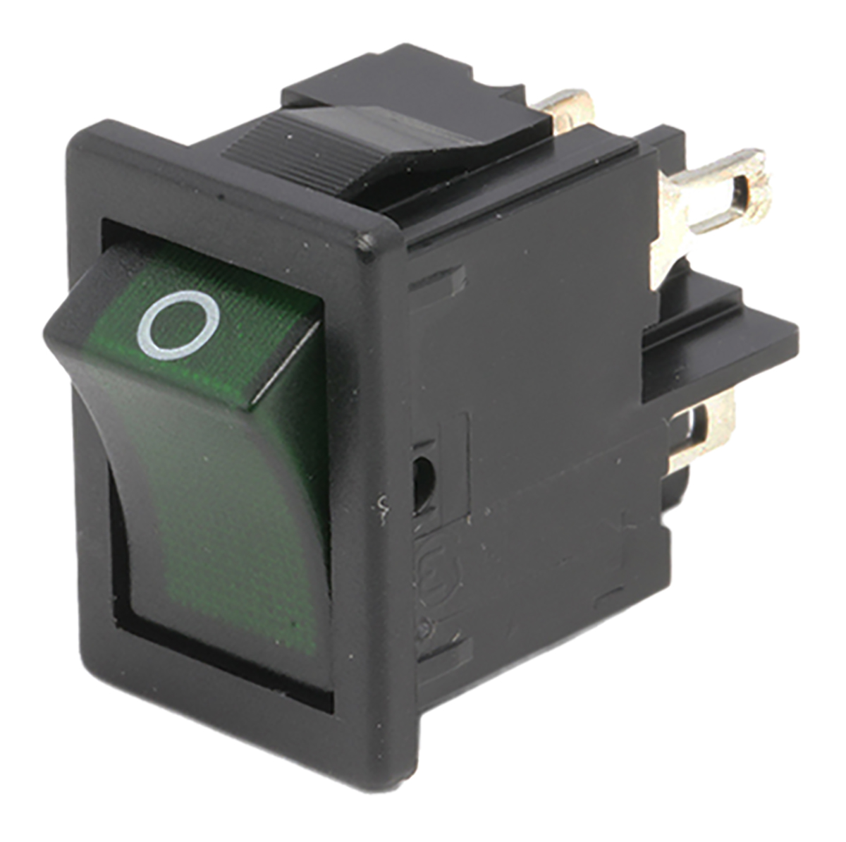 Marquardt Illuminated DPST, On-Off Rocker Switch Panel Mount