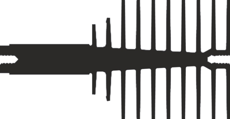 AAVID THERMALLOY Heatsink, 1.55K/W, 150 x 40 x 75mm, Clip