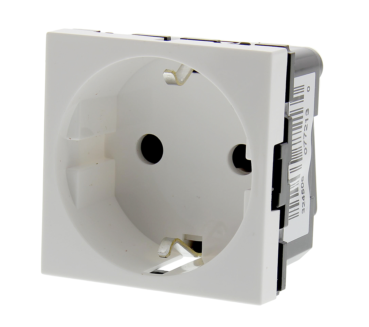 Legrand Mosaïc White 1 Gang Plug Socket, 16A, Type F - German Schuko, Indoor Use