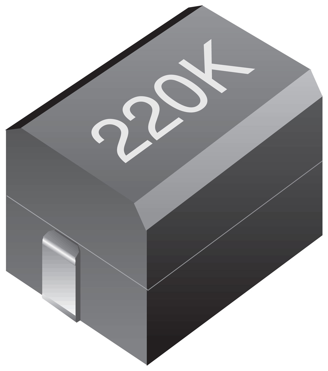 Bourns, CM453232, 453232 Yes Wirewound Surface Mount Inductor with a Ferrite Core, 6.8 μH Wirewound ±10 % 285 mA Idc
