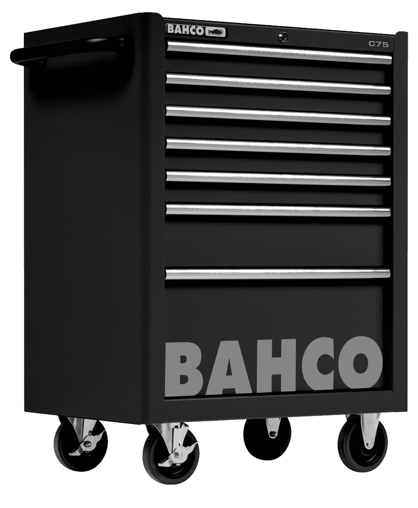 Bahco 7 Drawer Solid Steel Wheeled Tool Trolley