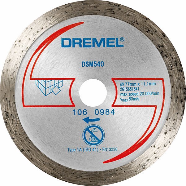 Dremel DSM540 Cutting Disc, 77mm x 2mm Thick
