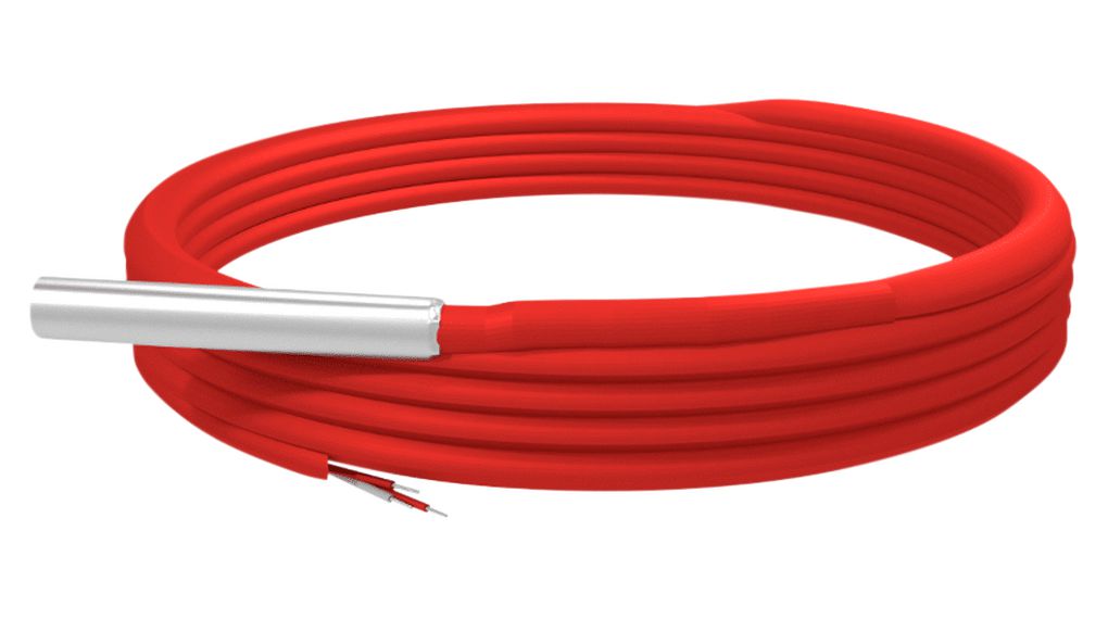 Emko PT100 RTD Sensor, 60mm Long, Class B +200°C Max