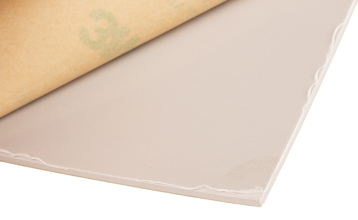 RS PRO Self-Adhesive Thermal Interface Sheet, 1.5mm Thick, 1.6W/m·K, 150 x 150mm
