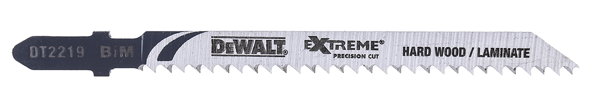 DeWALT, 10 Teeth Per Inch 75mm Cutting Length Jigsaw Blade, Pack of 3