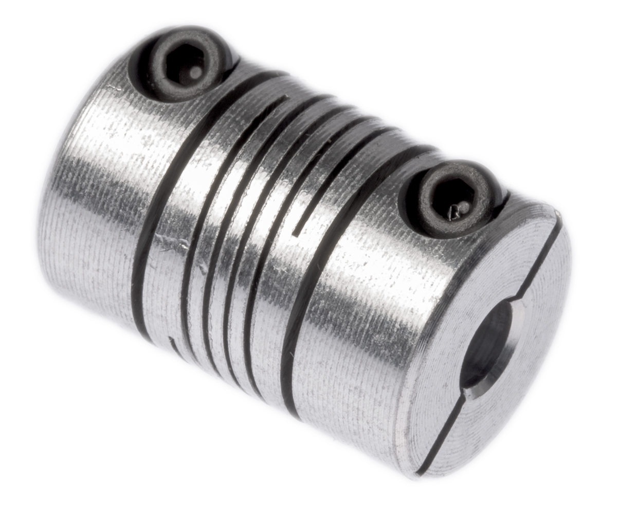 Huco Beam Coupling, 13mm Outside Diameter, 4mm Bore, 19.1mm Length Coupler