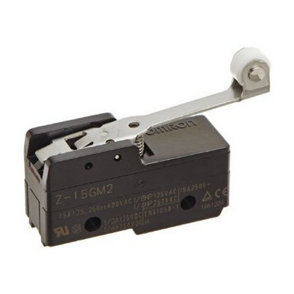 Omron Limit Switch, 1NC/1NO, IP00, SPDT, Plastic Housing, 240V ac Max, 15A Max