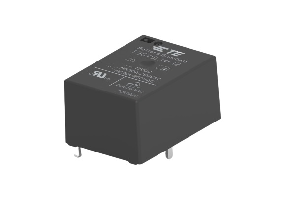 TE Connectivity PCB Mount Power Relay, 12V dc Coil, 20A Switching Current, SPDT