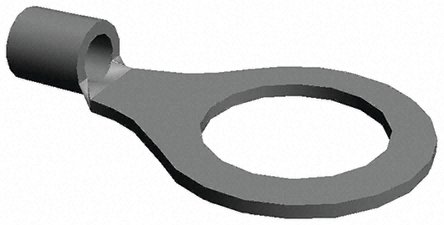 TE Connectivity, SOLISTRAND Uninsulated Ring Terminal, M12 Stud Size, 2.6mm² to 6.6mm² Wire Size