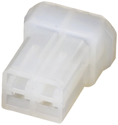 TE Connectivity, FASTIN-FASTON .110 4 Way Polyamide Crimp Terminal Housing, Natural