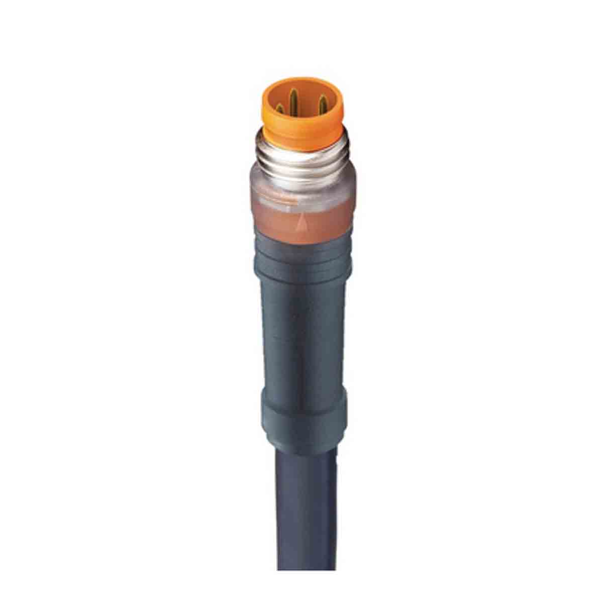 Lumberg Automation Male 3 way M8 to Free End Sensor Actuator Cable, 300 mm
