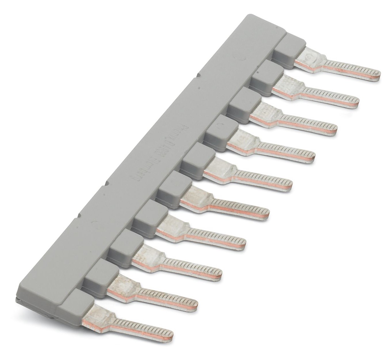 Phoenix Contact EB 10-15 Series Insertion Bridge for Use with DIN Rail Terminal Blocks