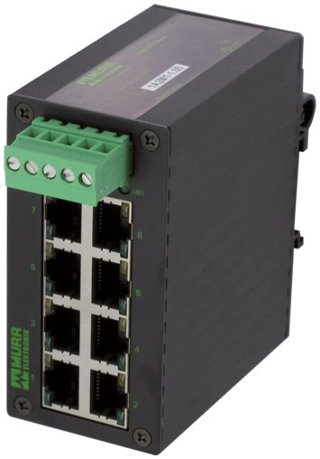 Murrelektronik Limited TREE 8TX, Unmanaged 8 Port Network Switch