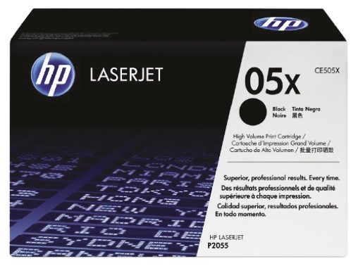 Hewlett Packard CE505X Black Toner Cartridge,  HP Compatible