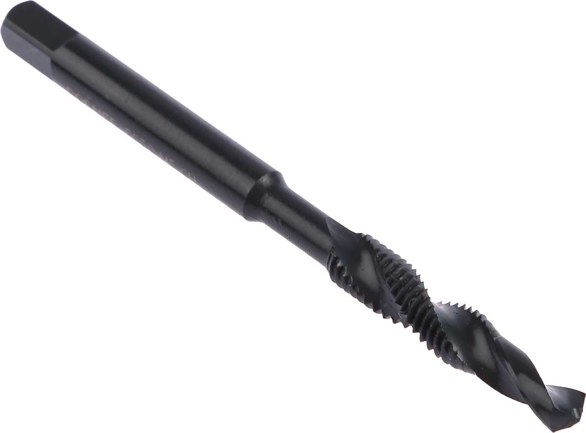 Dormer Threading Tap HSS 1-Piece 0.8mm Pitch Metric Standard M5 Thread