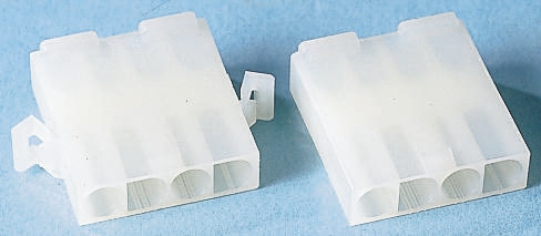 TE Connectivity, VAL-U-LOK Female Connector Housing, 4.2mm Pitch, 4 Way, 1 Row