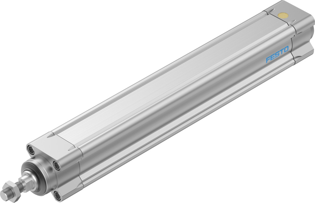 Festo Rod Linear Actuator, 100mm, 100kg, 1110mm/s, 8022565