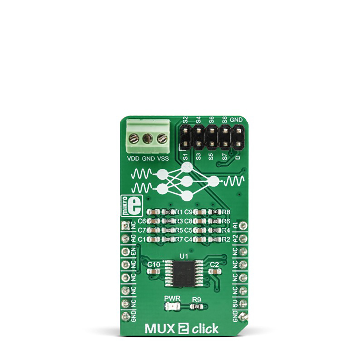 MikroElektronika MUX 2 Click Board MIKROE-3245