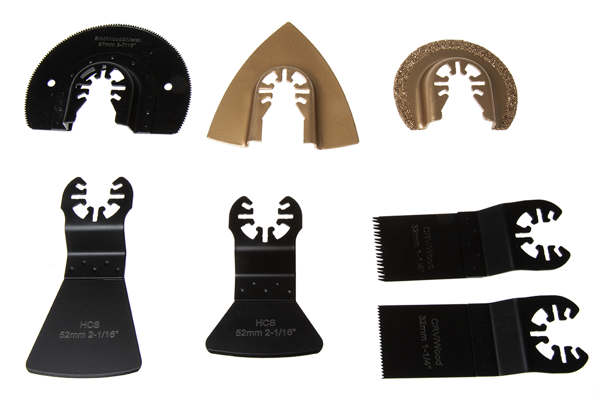 RS PRO Oscillating Blade Set for use with Multi-Cutter