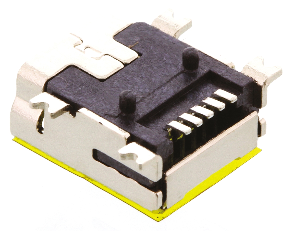 Wurth Elektronik Right Angle, SMT, Socket Type B USB Connector