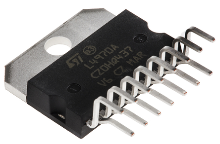 STMicroelectronics, 4-Channel35W, 15-Pin MULTIWATT V E-TDA7375V