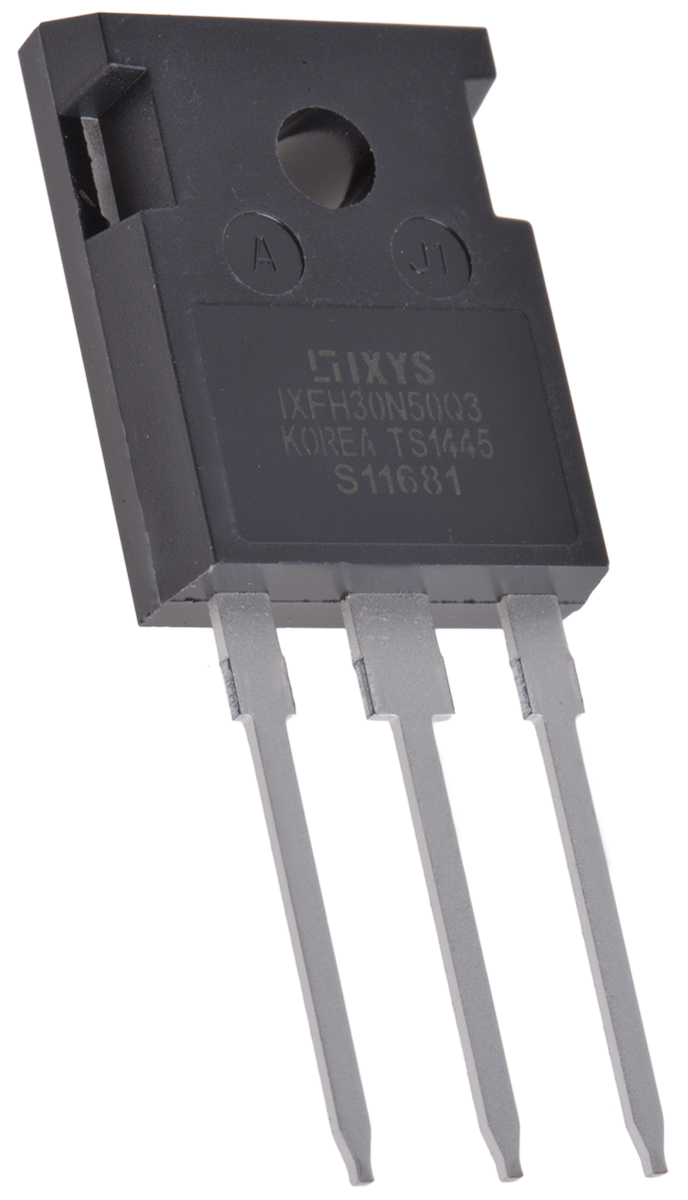 IXYS Type N-Channel MOSFET, 30 A, 500 V Enhancement, 3-Pin TO-247 IXFH30N50Q3