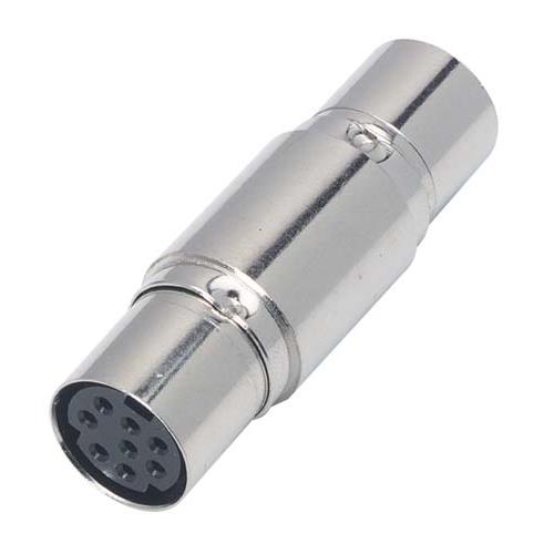 L-Com D Sub Adapter Female Mini DIN to Female Mini DIN