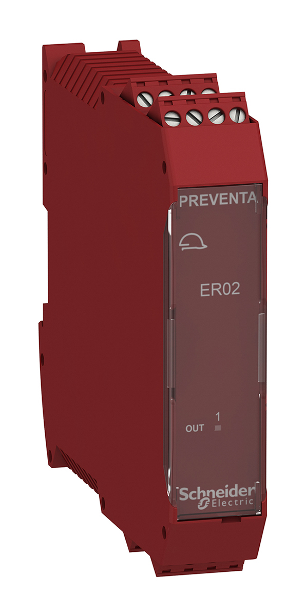 Preventa XPSMCM Output Module, 1 Inputs, 2 Outputs, 24 V dc