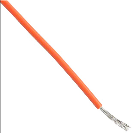 Alpha Wire Hook-up Wire PVC Series Orange 1.32 mm² Hook Up Wire, 16 AWG, 26/0.25 mm, 305m, PVC Insulation, 3057 OR001