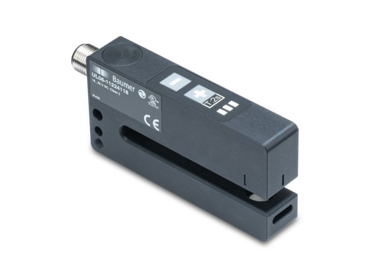 Baumer Fork Sensor Distance Sensor, Fork Sensor, 6 mm Detection Range IO-LINK