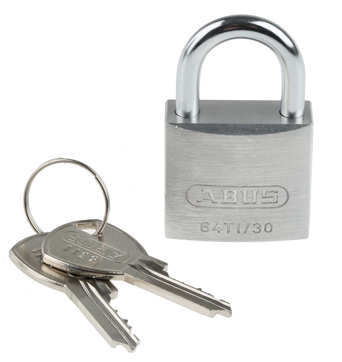 ABUS Key Weatherproof Titanium Weatherproof Padlock, Keyed Alike, 5mm Shackle, 30mm Body