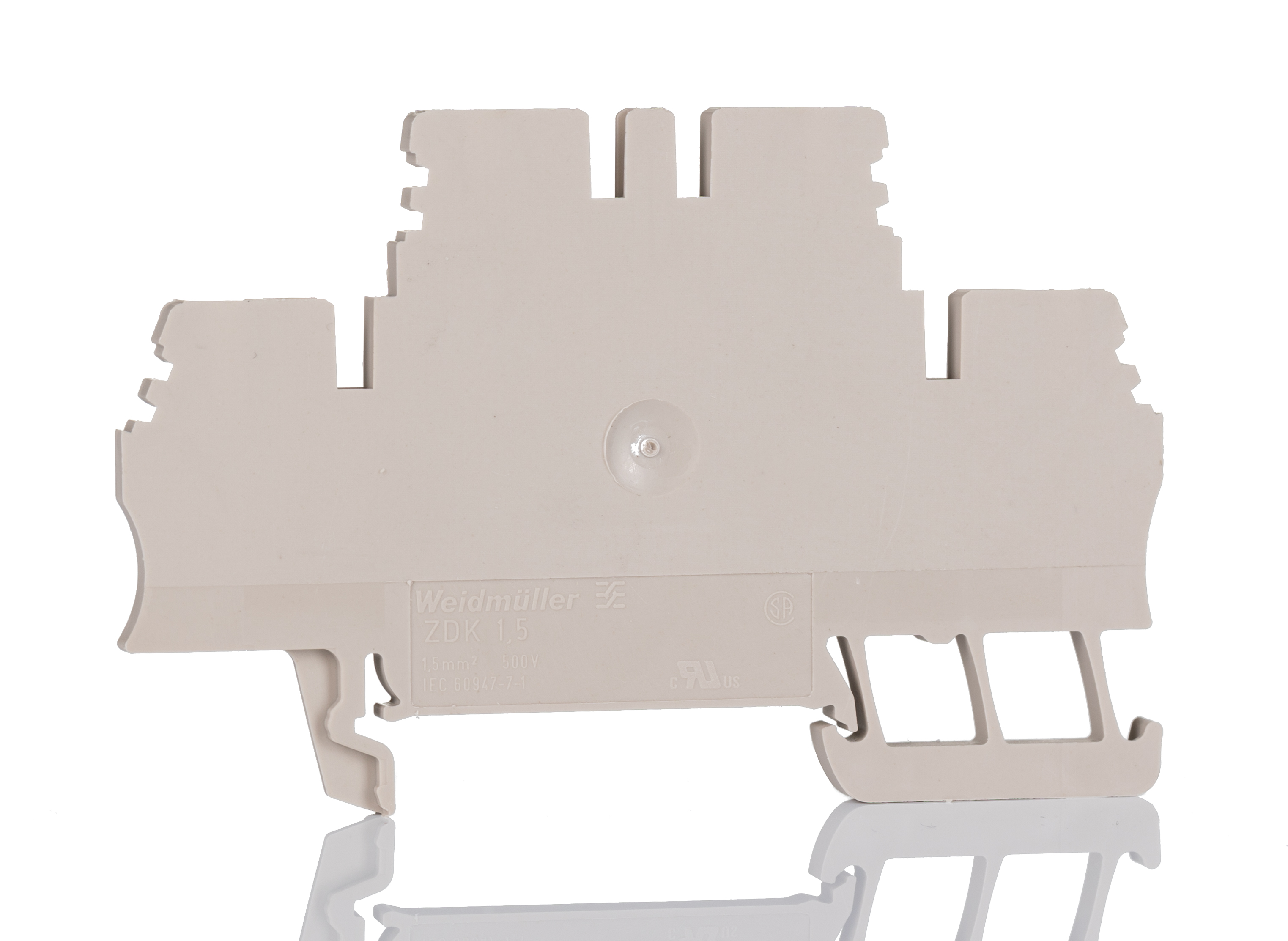 Weidmuller 1791100000 Z Series Beige, 1.5mm², Double-Level, Clamp Termination