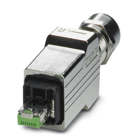 Phoenix Contact CUC Series Male RJ45 Connector, Cable Mount, Cat5 Straight 8 -Way