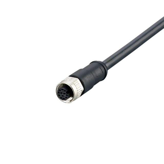 ifm electronic Female 1 way M12 to Unterminated Unterminated Actuator/Sensor Cable, 5 m
