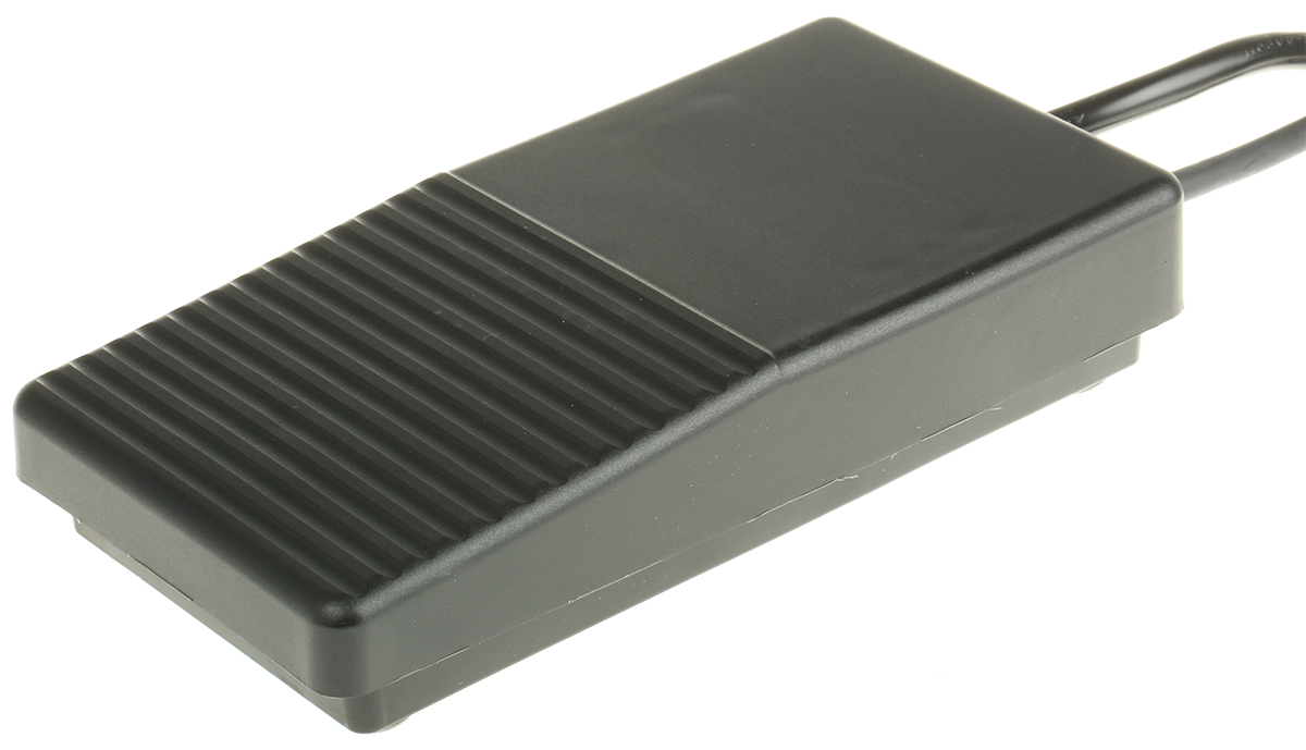 Marquardt Foot Switch Momentary On-Off Foot Switch - DPST, 6 A @ 250 V ac Contact Current, 250V Contact Voltage