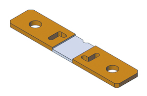 Vishay, 500μΩ 36W Metal Strip Chassis Mount Resistor WSBS8518L5000JK34 ±5%