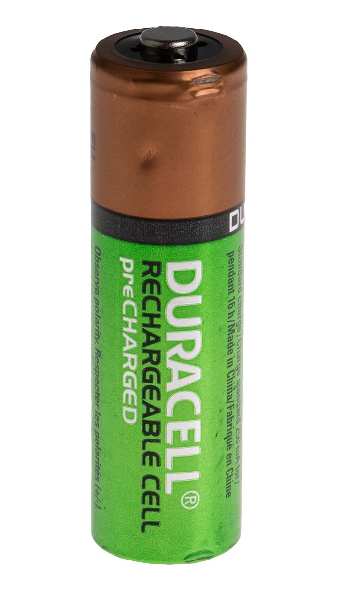 Duracell Recharge Ultra AA NiMH Rechargeable AA Batteries, 2.4Ah, 1.2V - Pack of 4